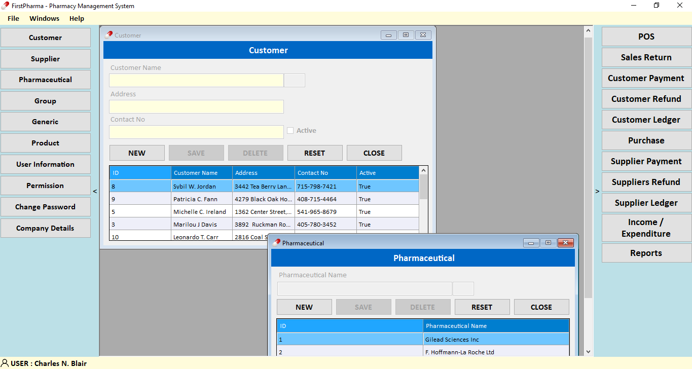 POS Point Of Sale Inventory Management System in c Download Source